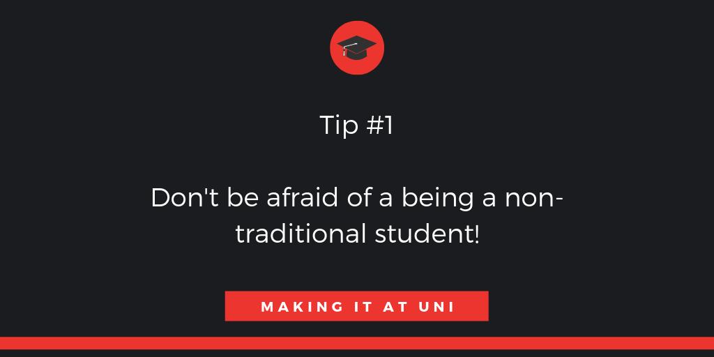 makingitatuni's tweet photo. Tip no.1 - Don't be worried if you're a #PartTimeStudent, #DistanceLearningStudent or even a #MatureStudent! You will all be treated the same! Follow your own route to studying and enjoy it! #MakingItAtUni https://t.co/SRqzIA9gyX