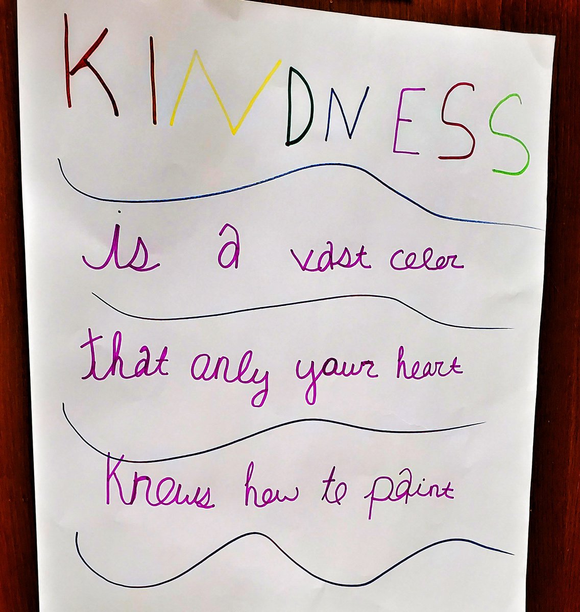 Came into school this morning with this on my door.  Random Acts of Kindness Week starts April 8th <a href="/SCSD_NMS/">N E S A Q U A K E</a> Always my favorite time of year. Can't wait. 😁😁😁