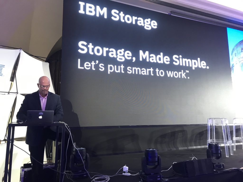 Gearing up for #StorageMadeSimple @ Rome! @IBMStorage <a href="/zoginstor/">Eric Herzog</a> <a href="/Chris_Saul/">Chris Saul</a>