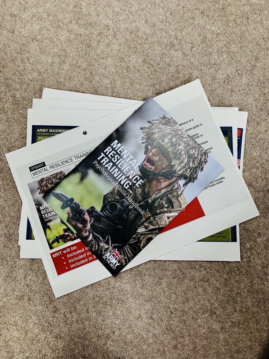 antonycotton's tweet image. I’m very proud to say that I’ll be working alongside the @BritishArmy on #OpSMART, which is a very new and very important initiative to nurture and strengthen mental resilience for all serving personnel, and make modern Army life the best it can be.