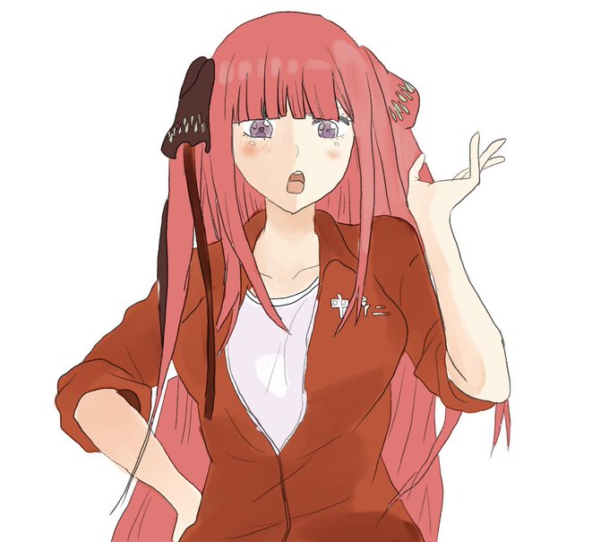 名無しのゴンベイさんがTwitterに投稿した中野二乃(五等分の花嫁)のイラスト。