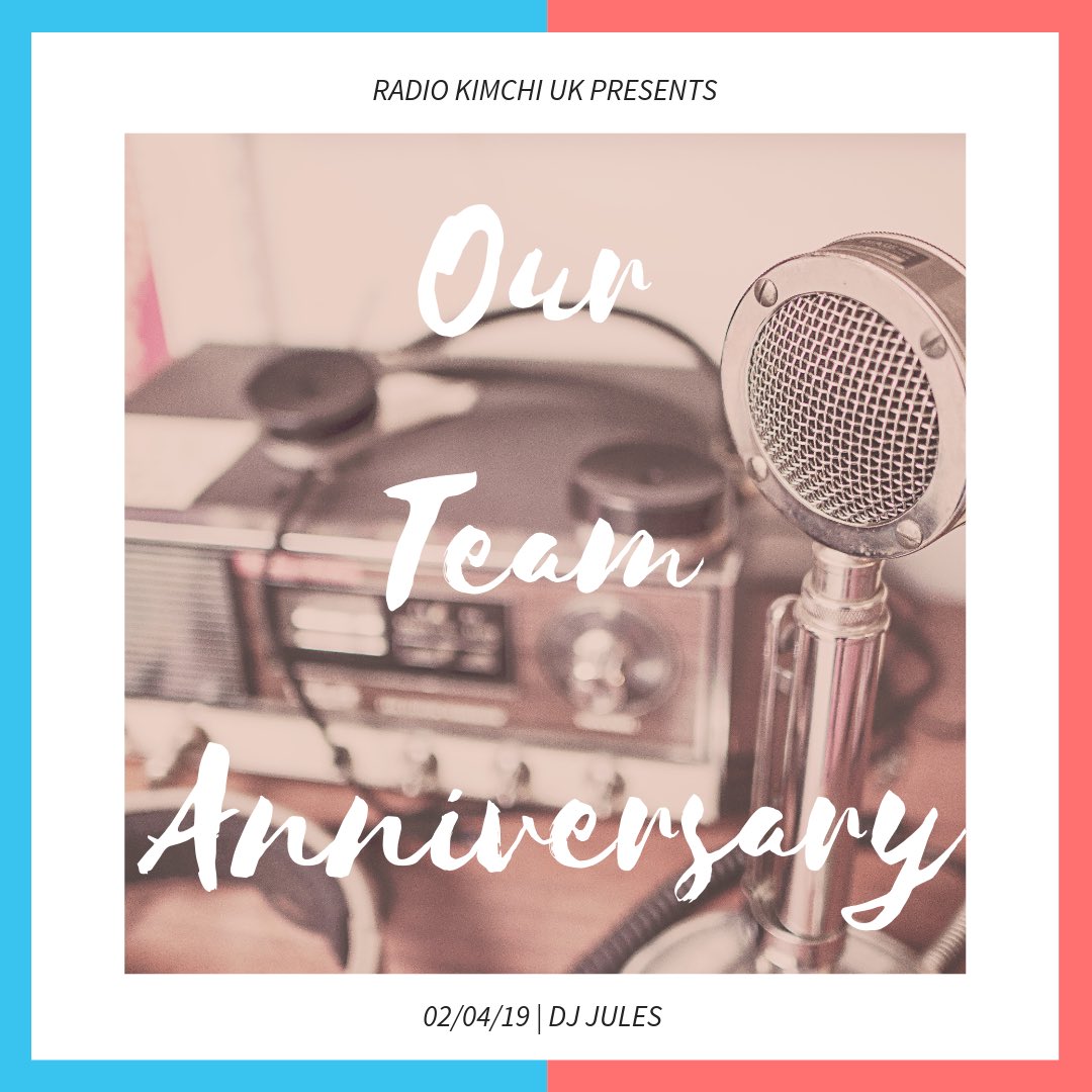 radiokimchiUK's tweet photo. Who’s excited?? 😆

Tune in from 7pm TONIGHT to see what wonderful songs our team have chosen to celebrate our anniversary 🥰

Find us on: https://t.co/jY5kn8vDRb 👂🏻 https://t.co/PNGc1jl0cf