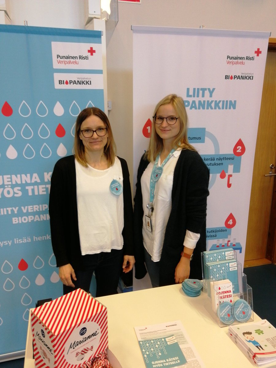 FRCBS Biobank <a href="/LappeenrantaFi/">Lappeenranta</a>: Donate blood and join the biobank! #skinnarilan_kampus #FRCBSbiobank #JoinBiobank #biobankresearch
