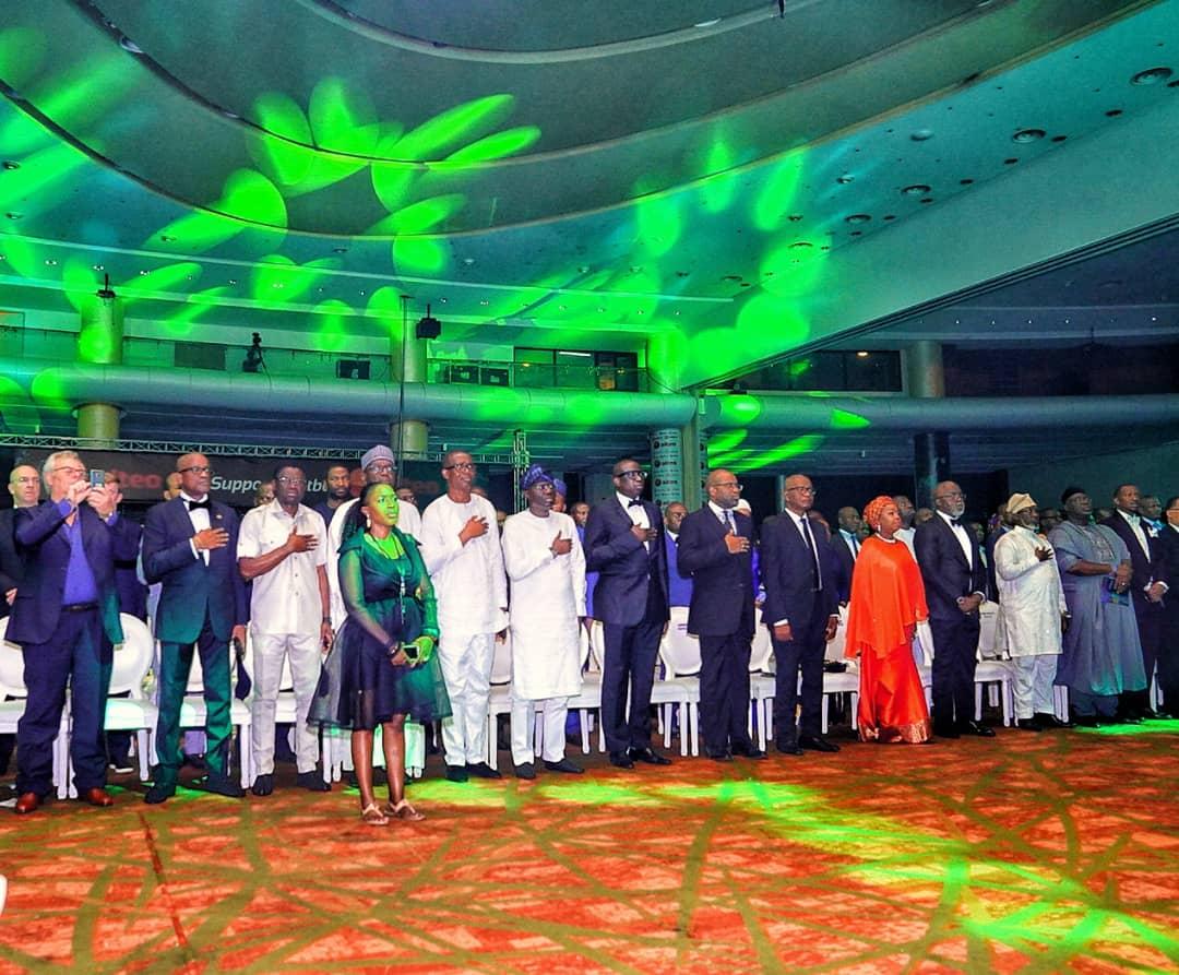 jidesanwoolu's tweet photo. Football is a powerful force of development,empowerment &amp; unity.

Thank you Amaju Pinnick &amp; the leadership of the NFF for inviting me for the AITEO NFF Awards. Congrats to the winners.

I look forward to working with the NFF for the growth of football in Lagos.

#ForAGreaterLagos https://t.co/d5F3DETnuV