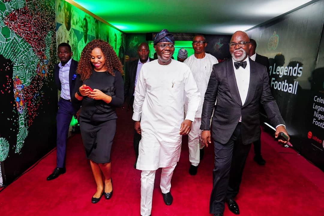 jidesanwoolu's tweet photo. Football is a powerful force of development,empowerment &amp; unity.

Thank you Amaju Pinnick &amp; the leadership of the NFF for inviting me for the AITEO NFF Awards. Congrats to the winners.

I look forward to working with the NFF for the growth of football in Lagos.

#ForAGreaterLagos https://t.co/d5F3DETnuV