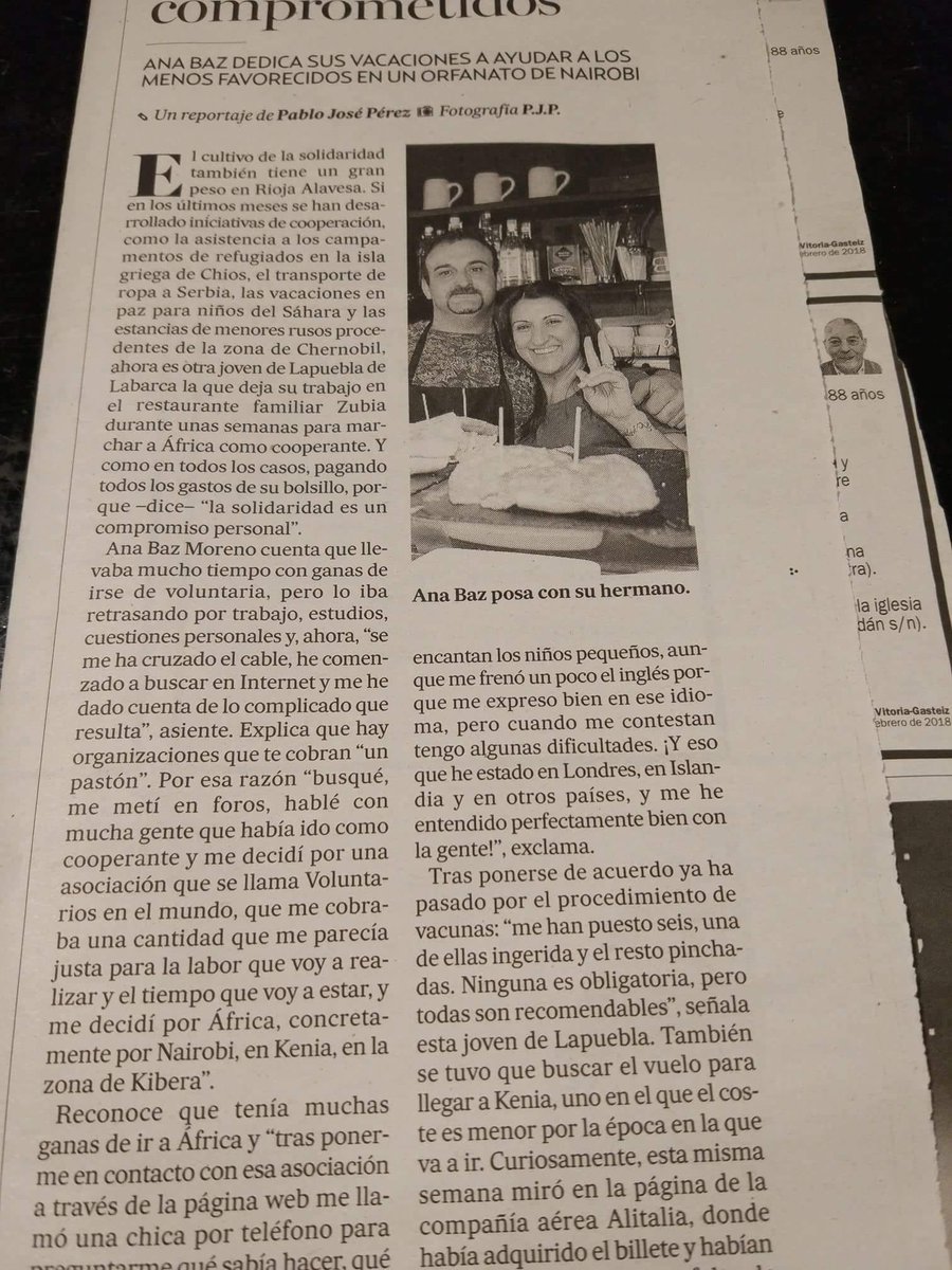 AmorBarreras's tweet photo. Amor sin Barreras. 
Esos días estaba llena de motivación, ilusión, alegría, incertidumbre e incluso un poquito de miedo por el viaje que iba a emprender. https://t.co/6OacrQuHxP