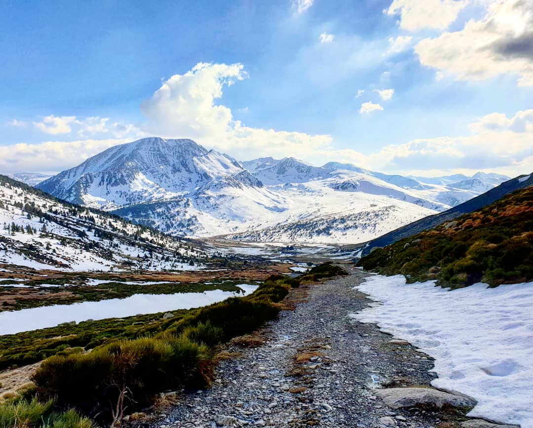ricardrigall's tweet photo. Les vistes del Pic de Fontfreda i el Pic de la Mina des de la Coma d'en Garcia, al Coll de Pimorent. Al fons ala dreta, el Port d'Envalira #comadengarcia #colldepimorent #picdefontfreda #picdelamina #portdenvalira #portè #altacerdanya #catalunyanord #snowcycling #primavera2019 https://t.co/rIdTqrnuaE