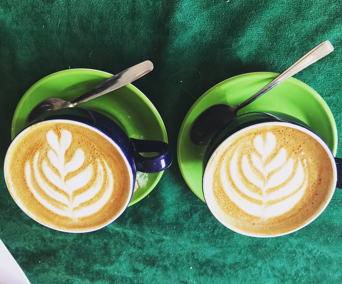 ColoursOfCoffee's tweet photo. An example of the works of art we are seeing at our 2019 Colourful Coffee Barista Competition today, these are from Mihai &amp; Megan from the Beach House! @extractcoffee @sanremouk #Excited #Colourful #Coffee #notjustblackorwhite #makeyourdaybrighter #baristalife https://t.co/txlcmArhps