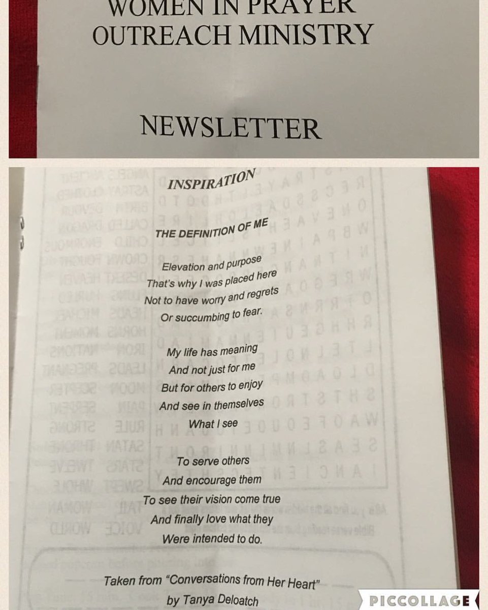 imisoubu's tweet photo. National Poetry Month
30 for 30
#2
When your work inspires and extends to the Women In Prayer Newsletter.
#ConversationsFromHerHeart
★☆ Tanya TruBlue Deloatch ★☆
eBook: https://t.co/5B4zlBxNzI
#poeticlife #inspired #faith #conversationsfromher❤️ #poetrylives #definitionofme https://t.co/a2YzDuChdq