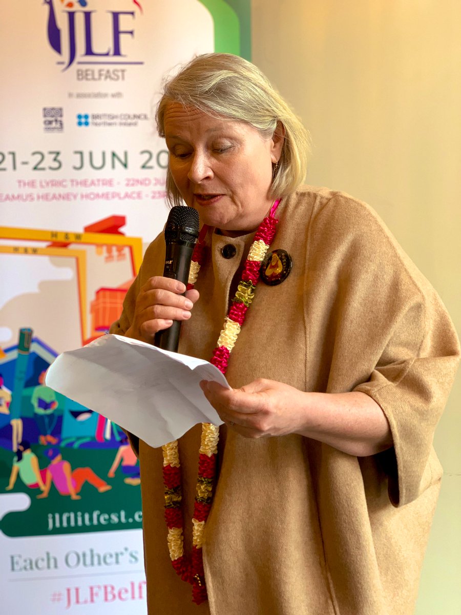 Noirin McKinney, <a href="/ArtsCouncilNI/">Arts Council of Northern Ireland</a>, announces the first details for #JLFBelfast, a unique literature event from 21st – 23rd June 2019 that celebrates our links with India and our shared love of debate, conversation and literature