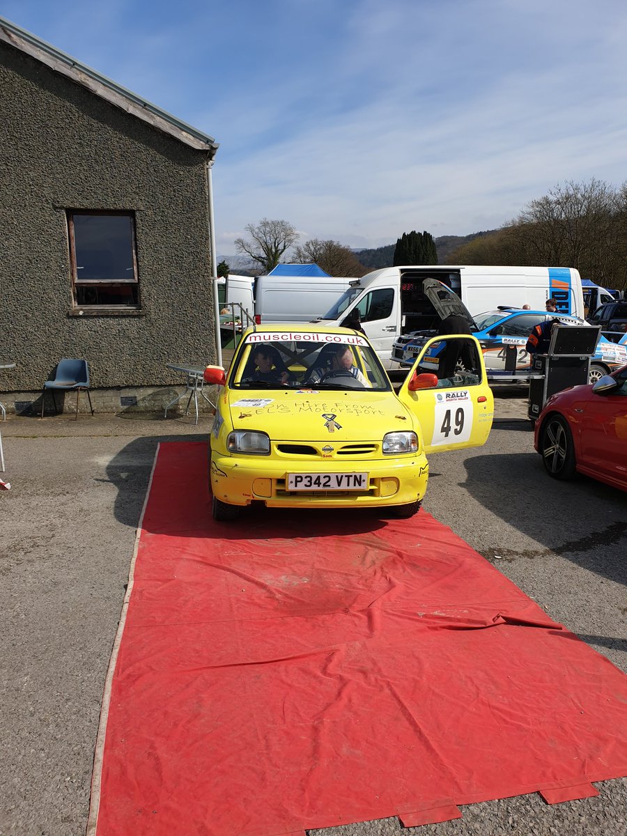 So that's the Rally North Wales completed. Thank you Kelvin Evans for s great day.Thanks to all the guys in service, we had a misfire from the start that caused a loss of power but fair play they kept us going to the end. 2nd in class at the end. 👍👍👍<a href="/Rhosyny/">PlasYRhosyn</a> #onthepacenote