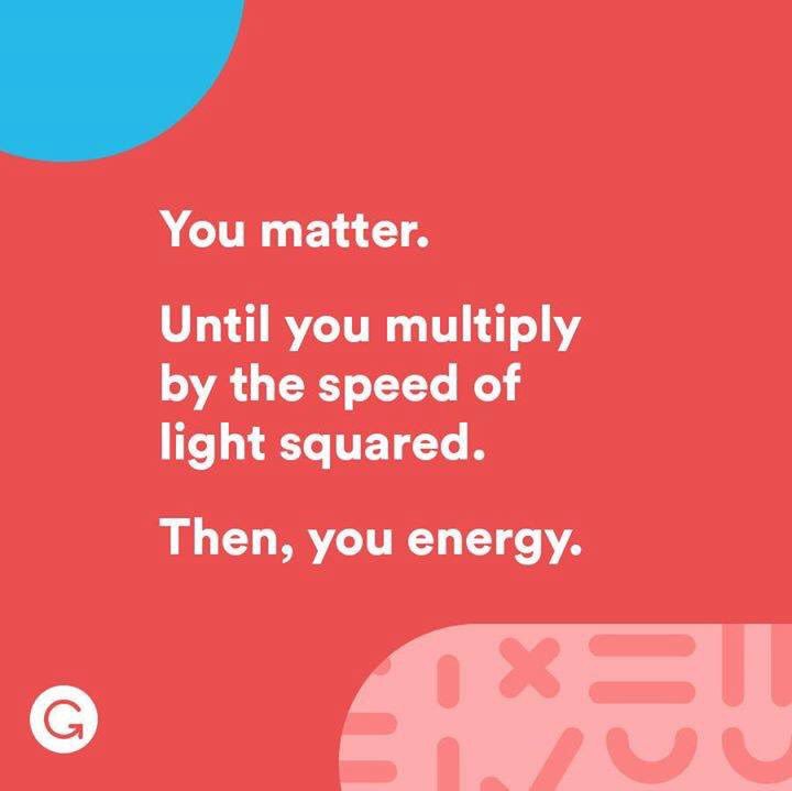 GalloLinda's tweet image. A little science humor for your bd @AvengersScience #HBD #youmatter #scienceguy