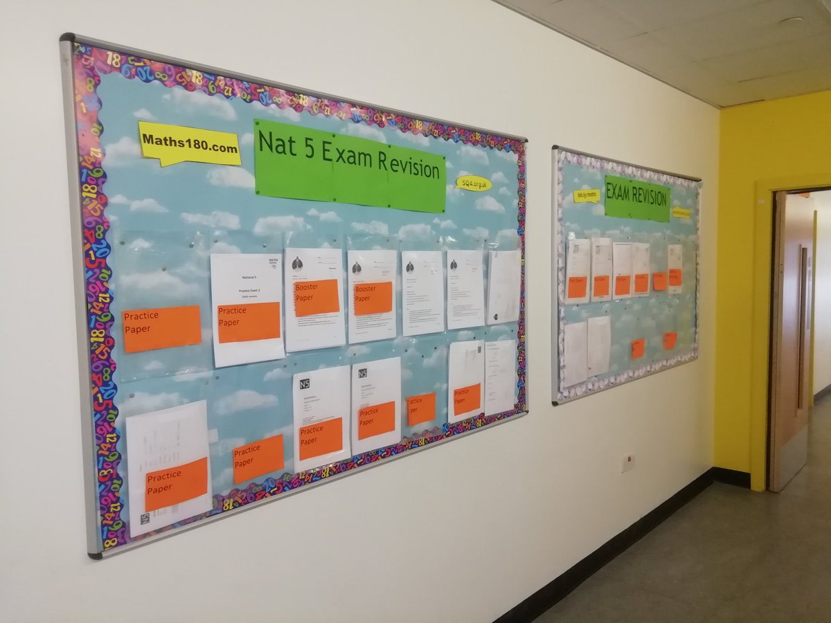 KHunterMaths's tweet photo. Grab some revision from the National 5 Revision Library!!

(It's already been raided this morning!) https://t.co/JpVtR04yg3