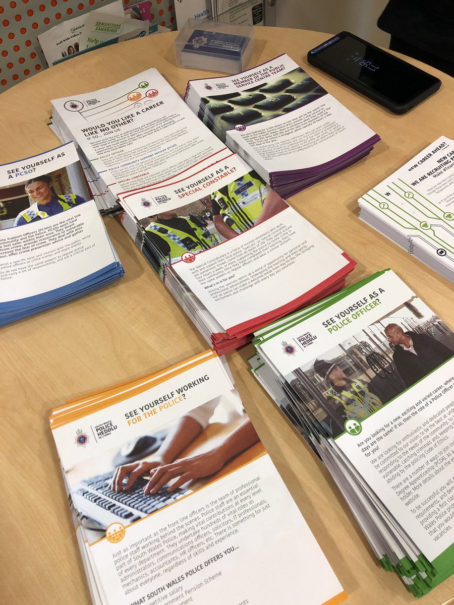 JoshuahMichael's tweet photo. At @JCPinSwanseaBay with @SWPNeath #RepresentativeWorkforce and CID promoting the new detective direct entry route and other police roles! 👮🏼‍♂️ https://t.co/O9kwAsaAPB