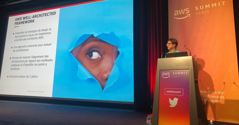 SopraSteria_fr's tweet photo. "Reconnu comme AWS Advanced Partner et AWS MSP, Sopra Steria vous accompagne pour construire et maintenir vos architectures #Cloud avec ses 250 collaborateurs certifiés" Rémus Vlasie, Senior Manager @Beamap partage notre expertise @AWSFrance #AWSSummit https://t.co/iyLGBTzVeX