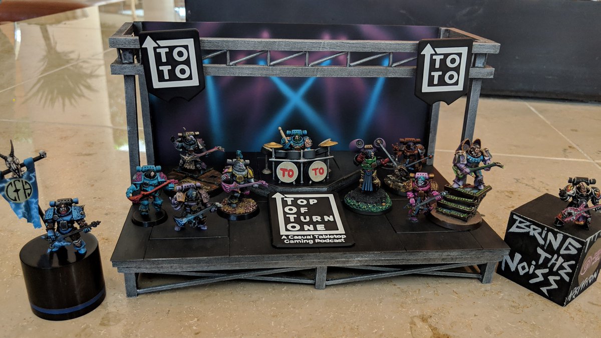 TriptychCreates's tweet photo. We had a phenomenal time meeting up at #Adepticon2019 this year to #bringthenoise ! Let's meet the band! https://t.co/BCpPDApVm7