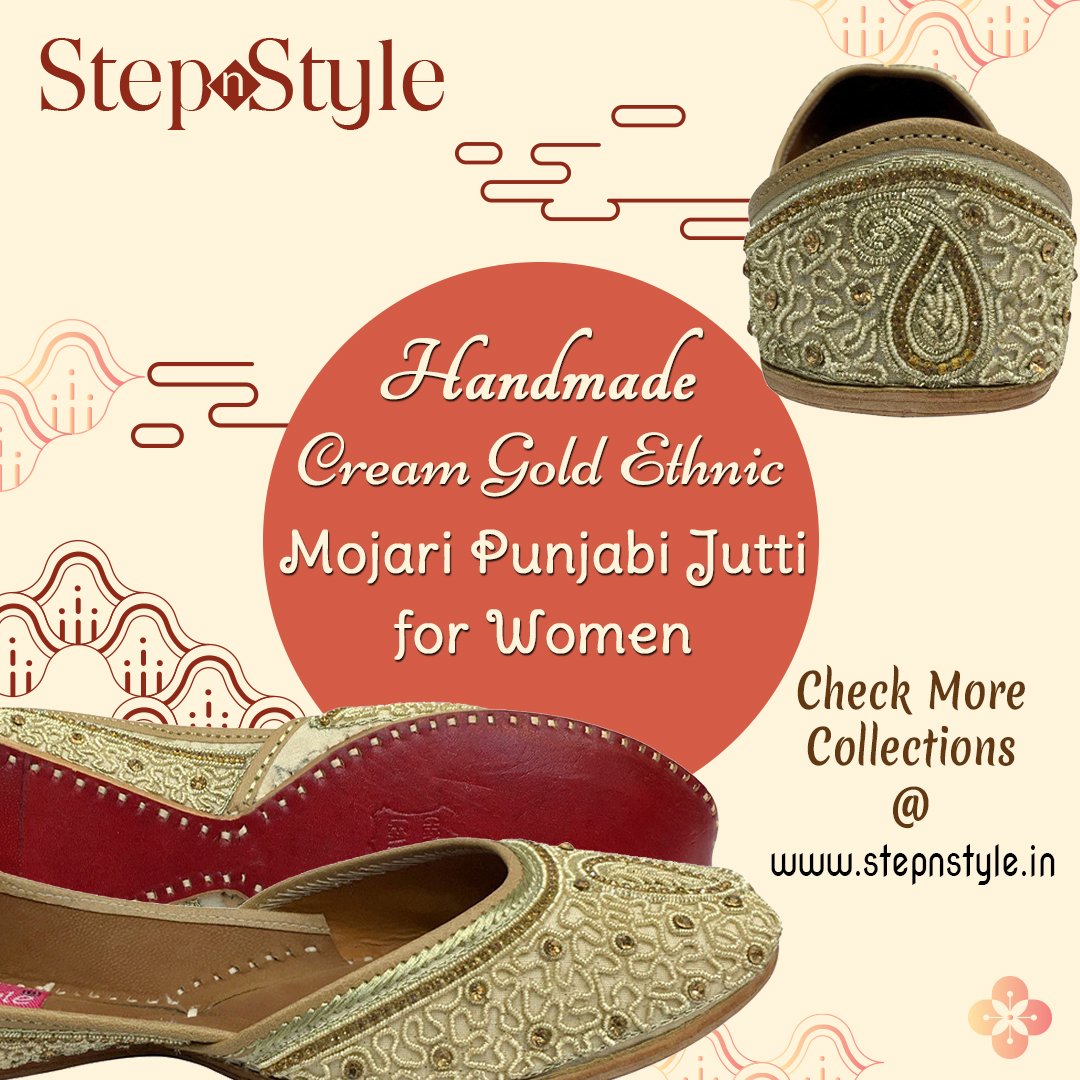 stepnstyleindia's tweet photo. Looking for Punjabi Jutti Online? Step n Style brings you the latest and wide variety of Punjabi Jutti for women at best price and get 10% off + Free Shipping.
see more collections: https://t.co/HVgqDeziYO

#punjabijuti #stepnstyle #fashion #designer #exclusivejutti #indianjuitt https://t.co/sfkAGoNXX3
