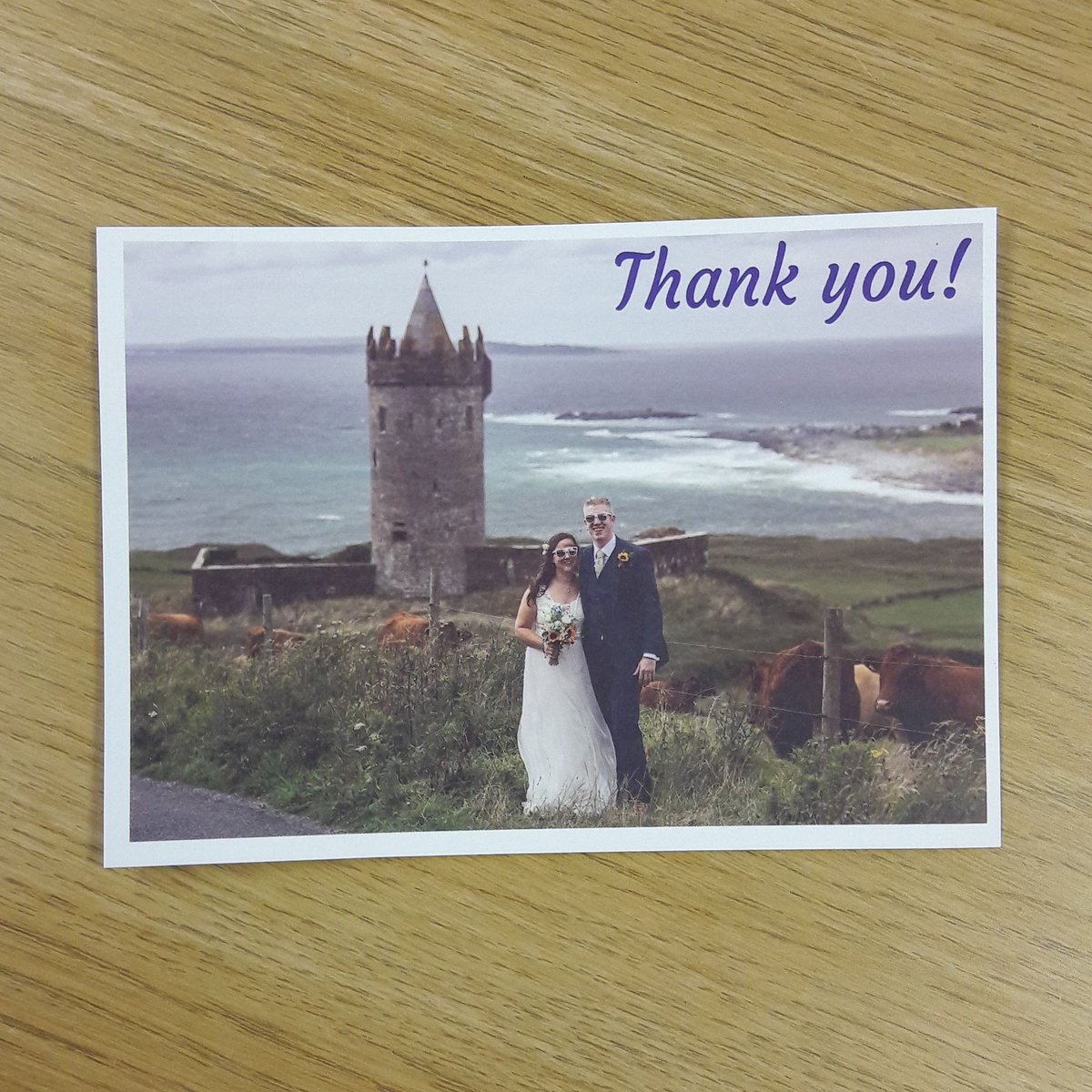 I helped these two lovely people make their wedding rings last year, back in my Birmingham workshop, and now they're husband &amp; wife! Seeing wedding photos is always a joy <3