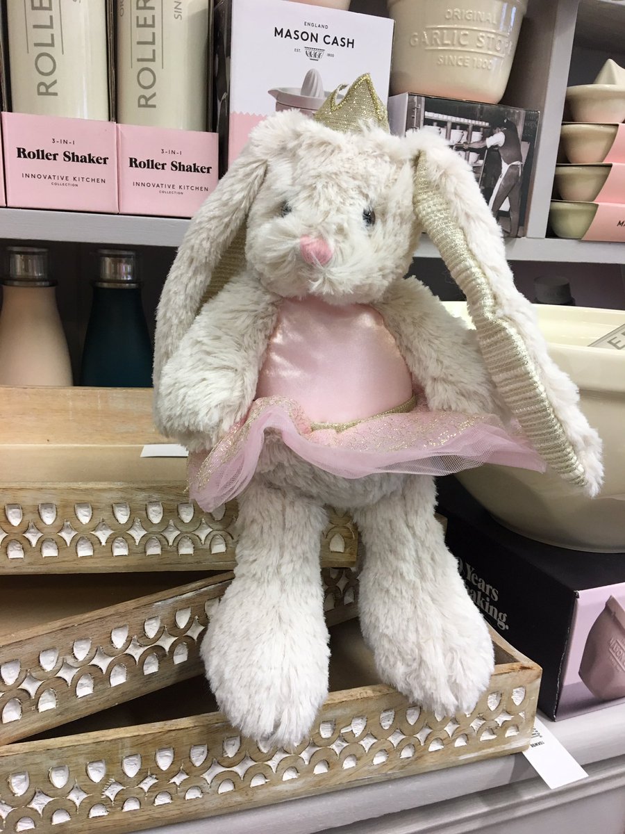 Loving these two new additions to our range. Perfect Easter gift for the ballerina/princess in your life ❤️🧘‍♀️👑 #lytham #shoplocal #buylocal #supportyourhighstreet #independentlancashire  #lancslife  #ballerina #princess #ballet #swan #bunny #rabbit #easter