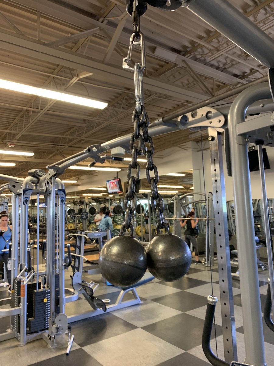 GoHardUp's tweet image. No Bull Balls in testing/tuning phase. Version 1 is great so far for #tricepsworkout and #armworkout. Fine tuning then production! More great equipment and merch to come. #Gym #workout #GoHardUp