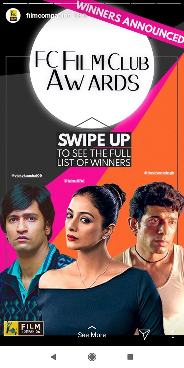 FcViineet's tweet photo. Congratulations @ItsVineetSingh
No words to express my feelings!!
I feel so honoured to be in the list of winners. Thank you so much @FilmCompanion &amp; its viewers &amp; readers.Thank you soo much everyone for voting me as the Best Actor. 
I am so grateful!! 🙏
#FCFCAwards#ViineetKumar https://t.co/3tHiYjRzUR
