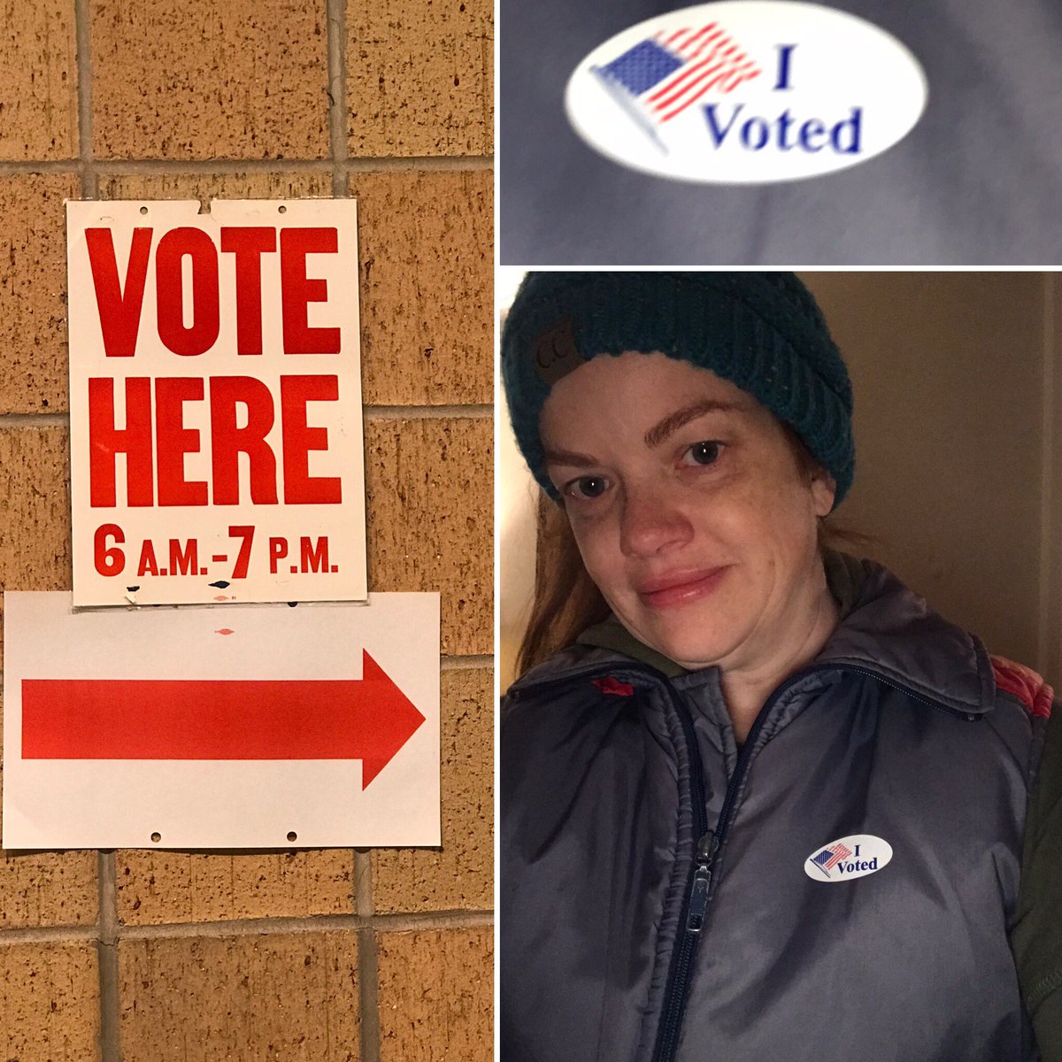 Shipleycom's tweet photo. It’s a beautiful day to walk and 🗳 I hoped to be the first to vote (personal voting nerd goal) but I was #7. No line, voting finished in 5 min. Get up, get out and go vote! #vote #kcmo #policy #walkthere https://t.co/j3MGb9Rrar