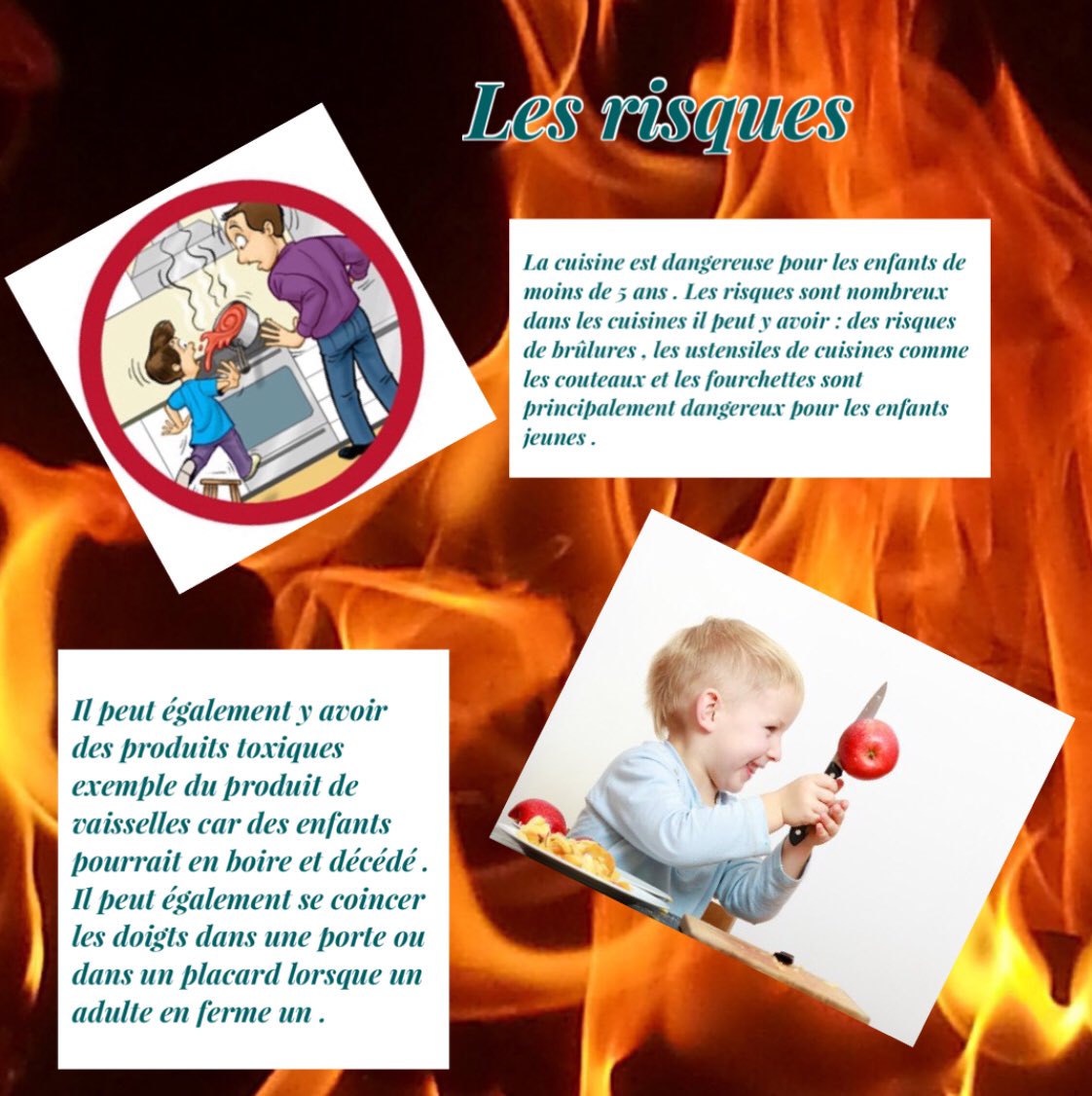 La_Prudence_'s tweet photo. @rouge_chaperon je vais te rappeler les consignes de sécurité en cuisine 
pour éviter l’accident # twittconte https://t.co/ypE5eoAcn9