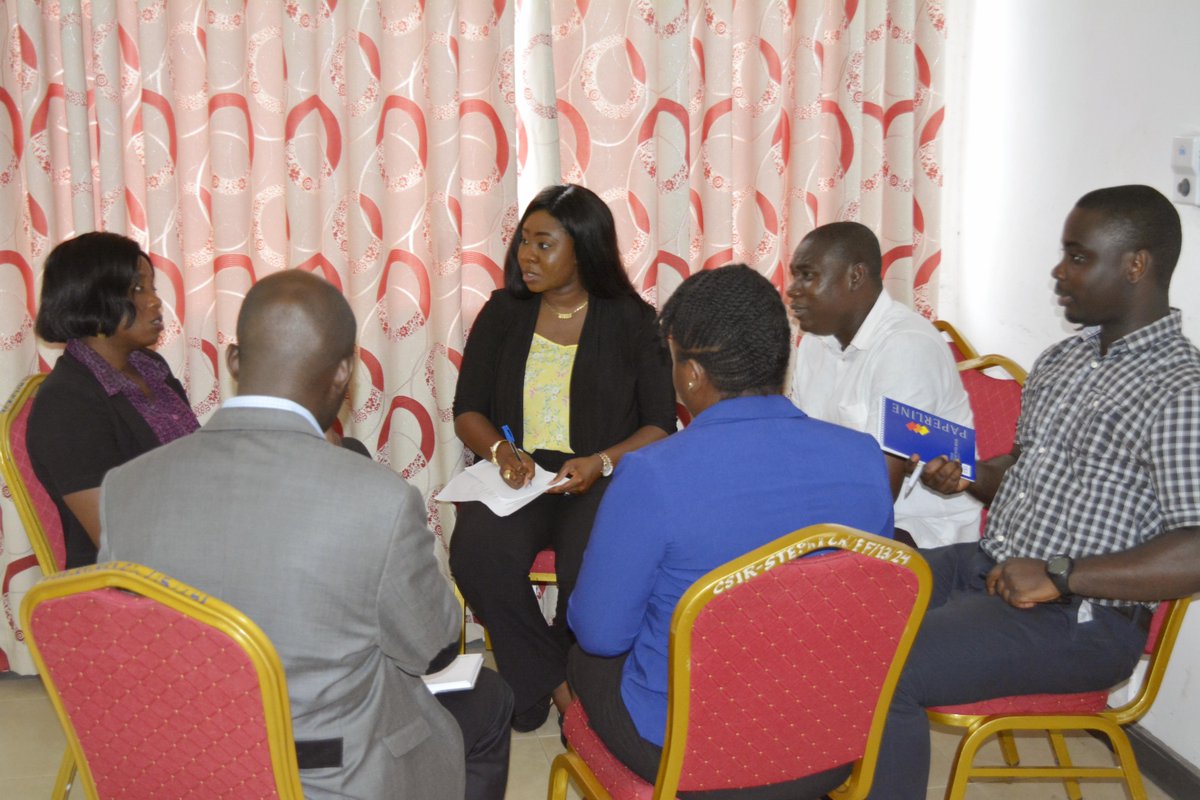 Youthgh's tweet photo. Director of Operations &amp; Programs at NYA, Mr. Mumuni Sulemana was in attendance at a workshop on youth employment in Ghana. The workshop was organized by Science and Technology Policy Research Institute in collaboration with GIZ.

#NYA #GIZ  #STEPRI https://t.co/SA7aJlLAYf