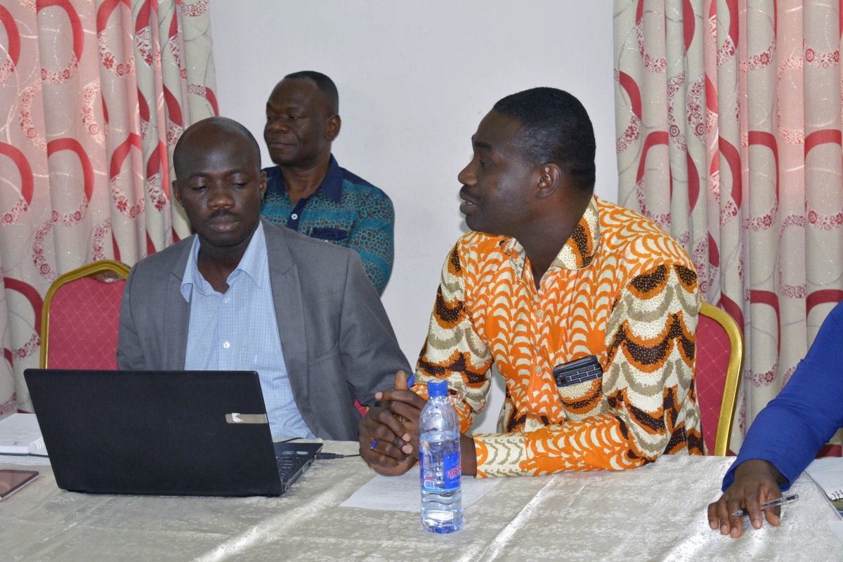 Youthgh's tweet photo. Director of Operations &amp; Programs at NYA, Mr. Mumuni Sulemana was in attendance at a workshop on youth employment in Ghana. The workshop was organized by Science and Technology Policy Research Institute in collaboration with GIZ.

#NYA #GIZ  #STEPRI https://t.co/SA7aJlLAYf