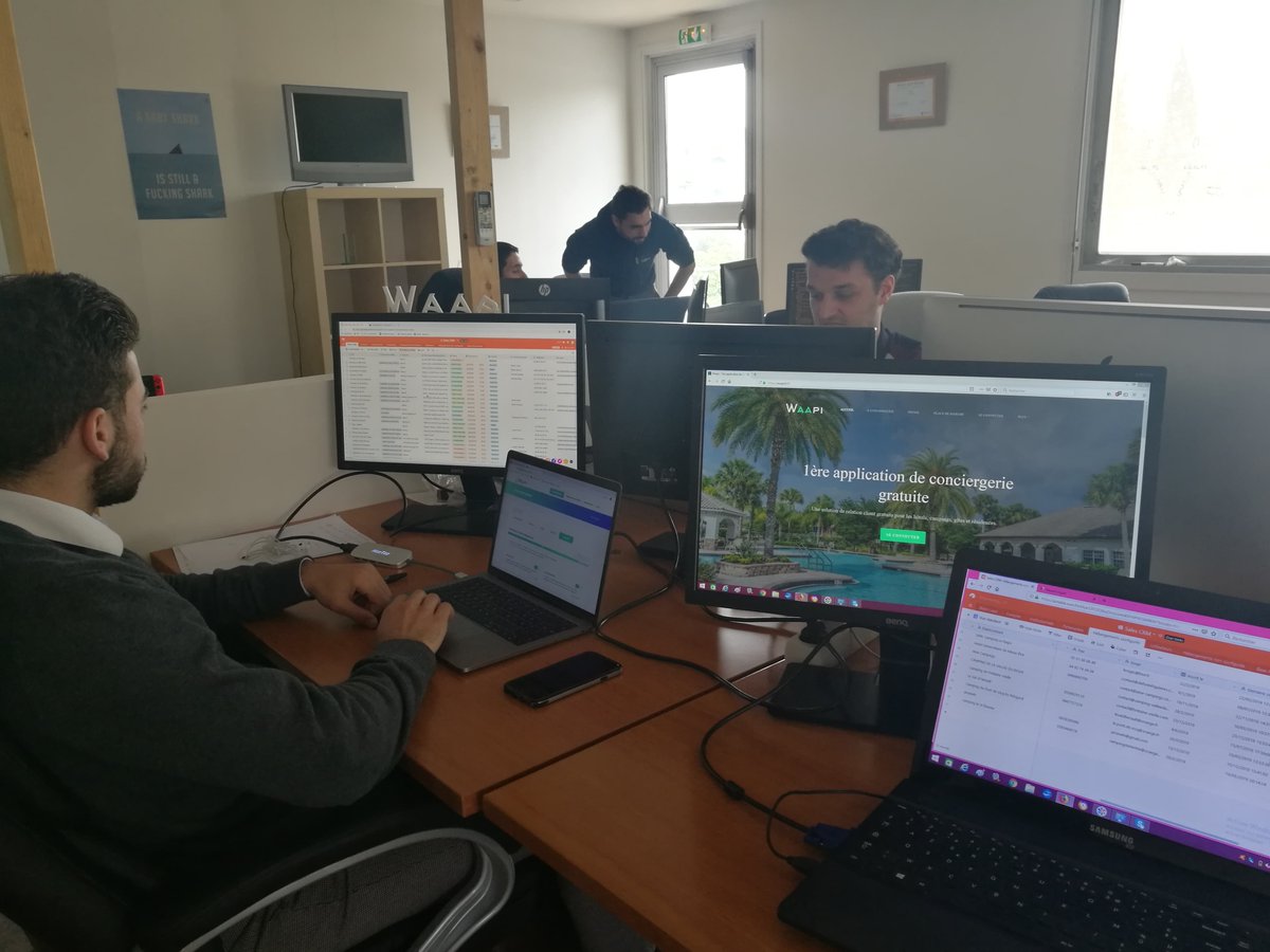 ⛱La team Waapi ne cesse de s'agrandir ! 😉 En unissant nos multiples compétences 🧠, nous faisons en sorte d'améliorer chaque jour votre expérience client !🏖⛺️☀️

Don't worry, be Waapi 😃