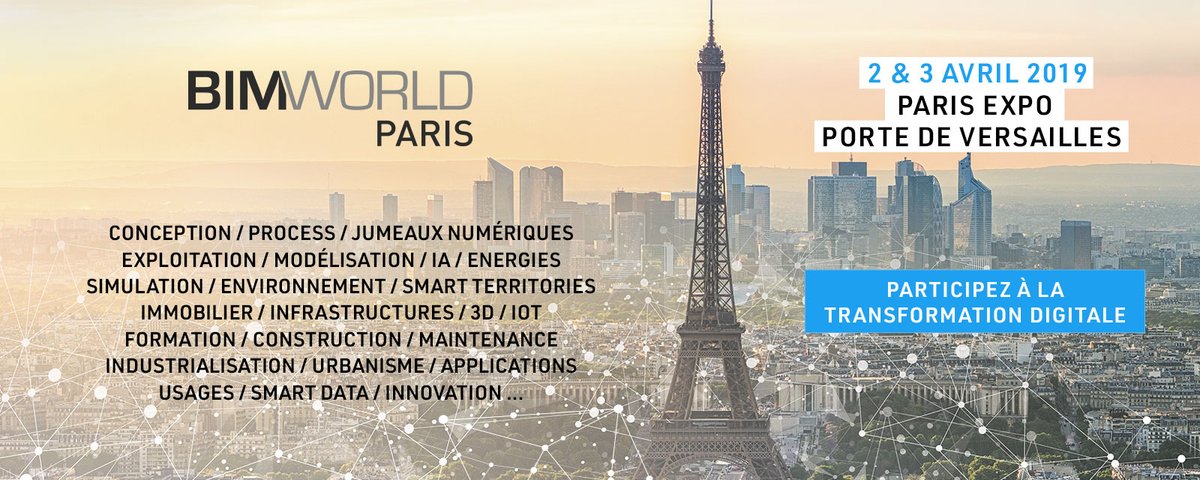 HennaYliheljo's tweet photo. BuildingSMART Finland is present at BIM World Paris 2019! You can find @buildingSMART and Finnish #BIM companies @Infrakit, #gravicon, #ProdLib and #Sova3D on the stand G51 on 2-3 April 2019.
#teamfinland @bim_world https://t.co/Tcojr8jeMH