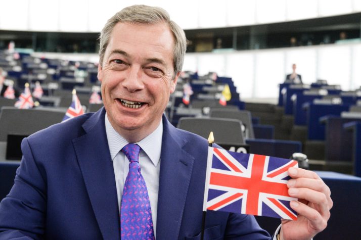 April 3: Happy 55th birthday to Leader of the Brexit Party Nigel Farage (\"since 1999\") 