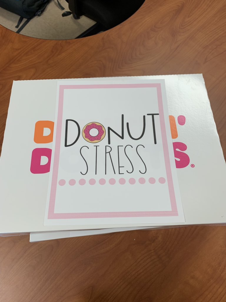 KaitlinMyerson's tweet photo. Today is the day!! 😍 SO proud of all my writers! They have worked so hard and are ready to rock this FSA! #Nerds #FSAWrites #4thGradeRocks #Expertwriters #Donutstress @Banyancreek1 @Placil_BC @lindsyagreen @southPbcsd https://t.co/JVZ7f98V5I
