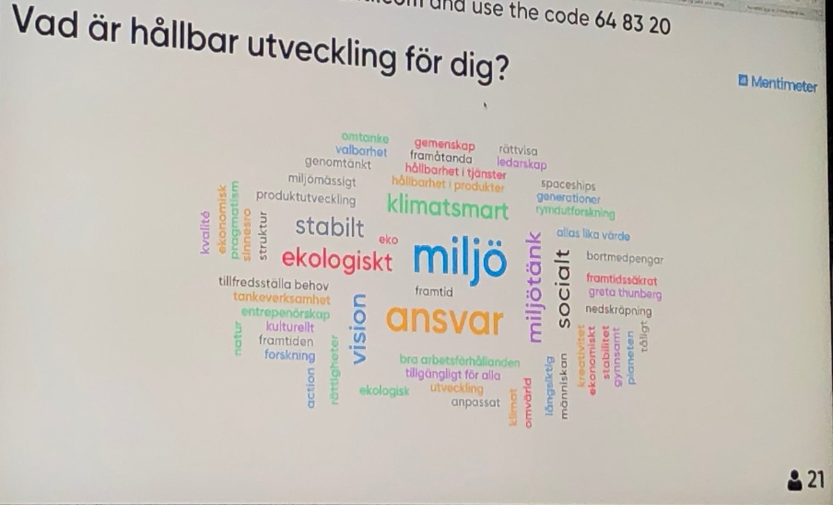 elfstrom_elin's tweet photo. Detta är hållbar utveckling för oss som var närvarande idag  #DMH200 #DMH200H https://t.co/4QIsXcwuMN