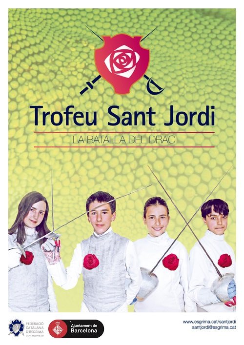 Esgrimistes, ja el tenim aquí 😱🏆Arriba una nova edició del Trofeu Internacional Sant Jordi que ens farà gaudir dels millors tiradors M14 del continent 🌍 En total 283 atletes (227 espanyols i 56 d’arreu d’Europa) 📍CEM La Mar Bella (Av. Litoral 86 - Barcelona)