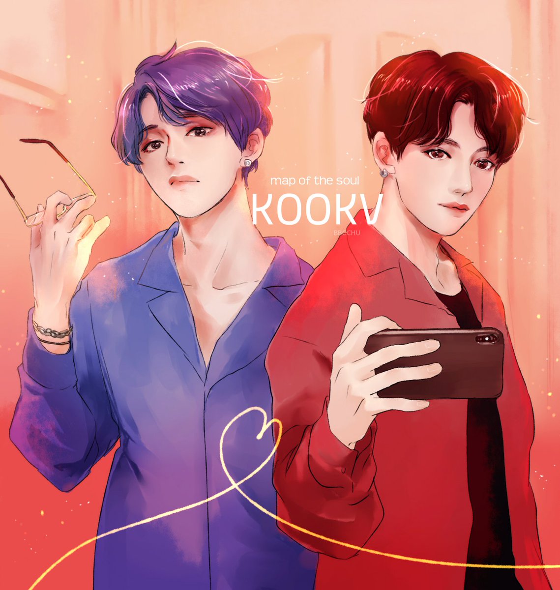 bbc_cbb's tweet photo. #국뷔 #KookV 🐰+🐯=💜 https://t.co/PIckrdf2DS