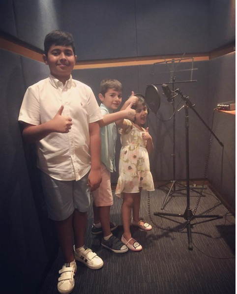 CreativaDXB's tweet photo. Hello to Kanaan Sibs enjoying the #voiceover #audition #castingcall DM us for #demo #recording @creativadxb #dxbmedia https://t.co/5cEOVNCyQL