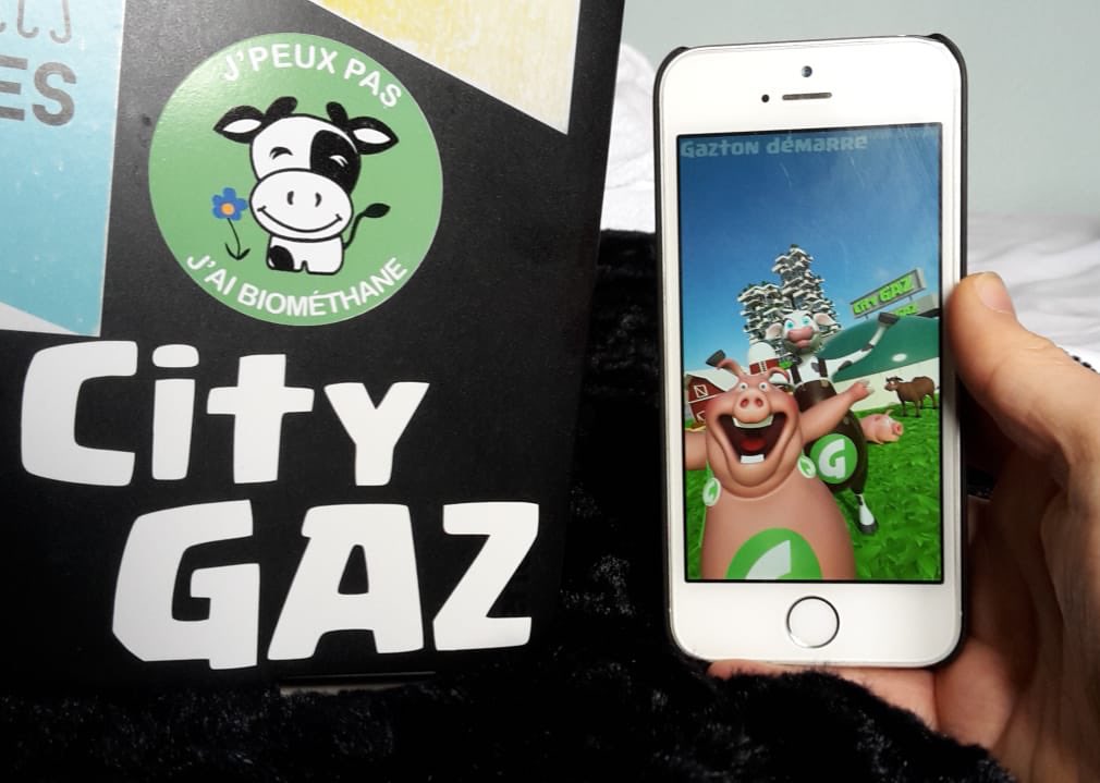 Une appli ludique qui permet de découvrir ce qu’est le #biométhane, ça existe depuis hier sur android et Apple store et ça s’appelle #CityGaz ! C’est parti pour la découverte du #GazVert 🍃🐷🐮🌍
