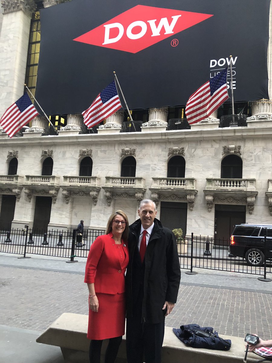 We are ready for the new DOW...It’s a great day! #seektogether @jimfitterling @downewsroom