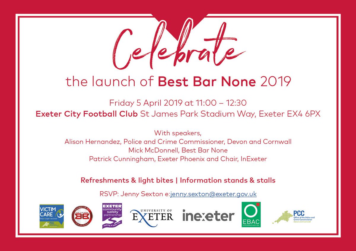 Exeter Best Bar None tweet media