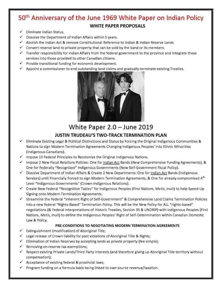 BarbaraXLow's tweet image. PLEASE SHARE as requested by one of the #IdleNoMore founders, @LawladyINM 
#WhitePaperJr. 
#GenocideByBureaucracy