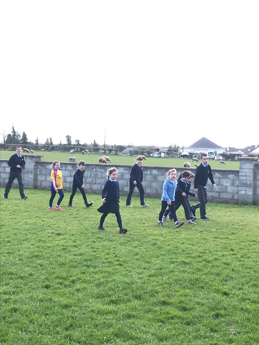 MountTalbotNS's tweet photo. Active school Week this week. Walk a mile challenge. @irelandactive @activeflag @healthyireland #ASW19 https://t.co/gSXnFhmFxp