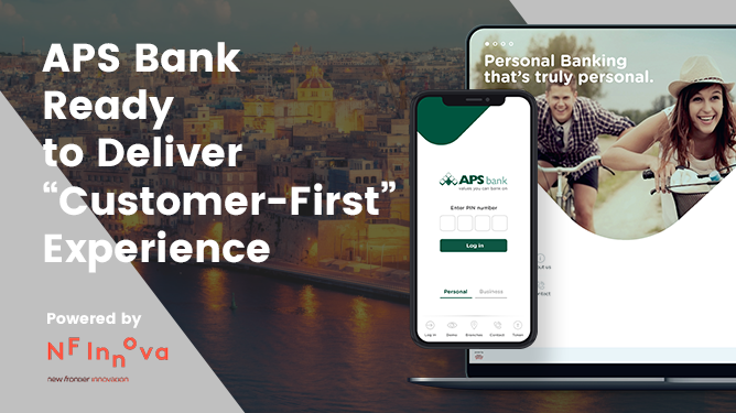 .<a href="/apsbank/">APS Bank</a> ready to deliver “customer-first” experience. APS Bank has partnered with NF Innova to implement #Omnichannel digital banking platform for both its retail and corporate clients. #TrueDigitalBanking #APSBank #DigitalBanking #MobileBanking #Malta bit.ly/2FLEiuE