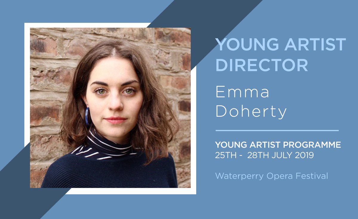 WaterperryOpera's tweet photo. Today we announce our YA Directors &amp; Music Director for 2019; @emmadotdoherty @LilyDyble @rorywainwright will be working on YA shows ‘Abraham &amp; Isaac’ and ‘Dream’ this summer @waterperry, and assisting on #FairyQueen &amp; #MagicFlute. Welcome to the WOF team! https://t.co/MEqCAiBBP3