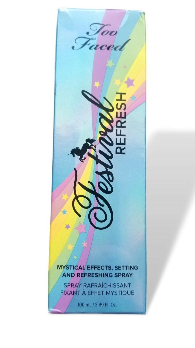 FourStylishSist's tweet photo. Too Faced Festival Refresh Mystical Effects Setting & Refreshing Spray 3.4oz NIB w/ FREE US SHIPPING --> https://t.co/zUX3JRJqPO #toofaced #makeup #settingspray #festivalmakeup #makeupspray #mystical #refreshmakeup #glitterspray #glitter #shimmer https://t.co/IM6IB7K59P