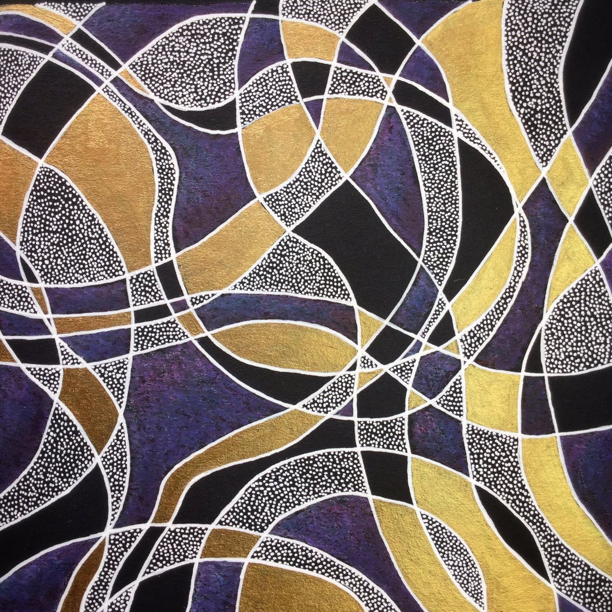 outtaherefolks's tweet photo. Agenesis ~  acrylics on 8” x 8” black paper. Continuing to finish pieces for my solo show; Peregrination @buttonfactoryarts in @uptownwaterloo : Opening May 3rd. #drawingonblackpaper #abstractart #abstract #drawing #art  #acrylicsandink #ink #acrylics #blackpaper https://t.co/YFZnmm0w9c