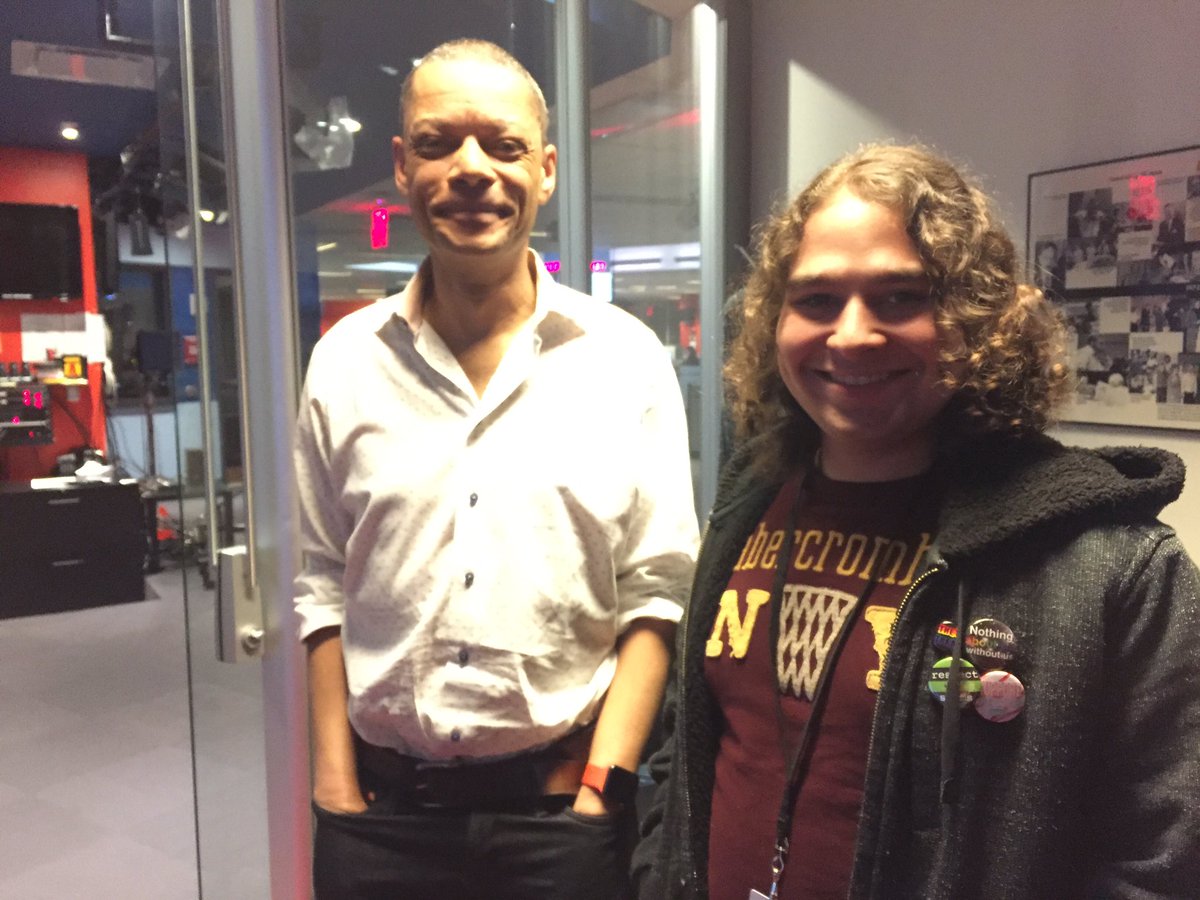 InfiniteEcho97's tweet photo. Just got interviewed on @metromorning for #WorldAutismAwarenessDay! We talked about what it means to have #AutisticPride, as well as the importance of consulting with #ActuallyAutistic folks when making policy that affects us. Thank you @mattgallowaycbc for having me on the show! https://t.co/0ko2b48TF3