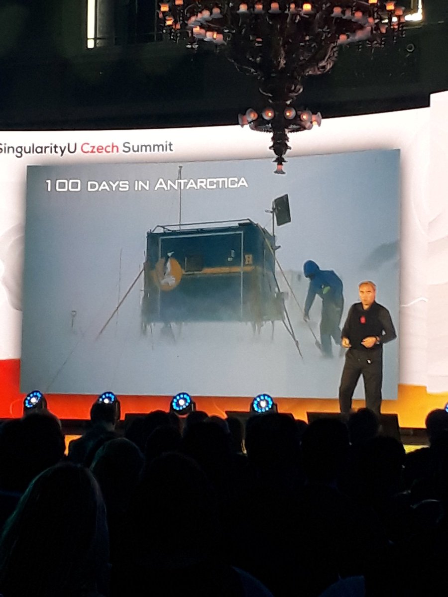 SUCzechSummit's tweet photo. @ExplorerJEN Johan Ernst Nilson speaks about #exploration 
The Wall Philosophy: Just because I don't know how doesn't mean that it's impossible.
#SUCzechSummit #SUCZECH https://t.co/6YducGqwWg