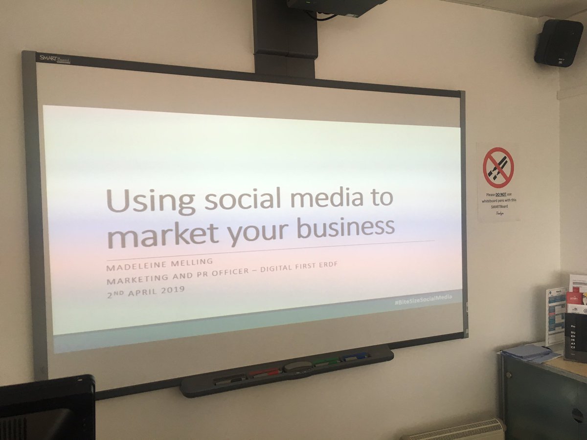 DigitalplusERDF's tweet photo. Itโs that time again! Our @MadeleineMellinโs on duty running @PropellerHub social media workshop ๐ See you in the boardroom #BiteSizeSocialMedia https://t.co/AzH5YZ5PVa