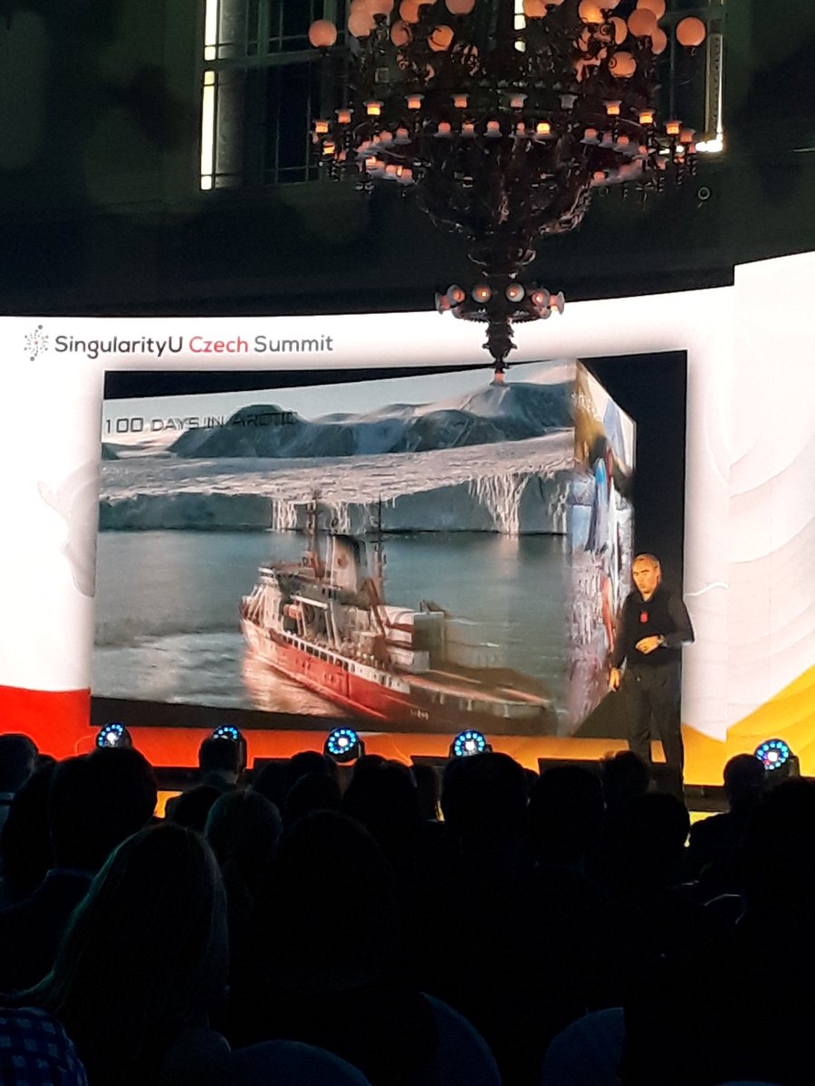 SUCzechSummit's tweet photo. @ExplorerJEN Johan Ernst Nilson speaks about #exploration 
The Wall Philosophy: Just because I don't know how doesn't mean that it's impossible.
#SUCzechSummit #SUCZECH https://t.co/6YducGqwWg
